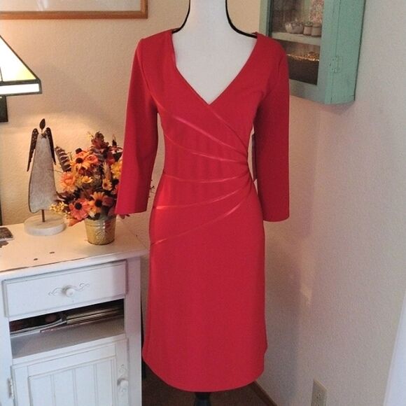 NWT Midnight Velvet Red Dress - Picture 1 of 12